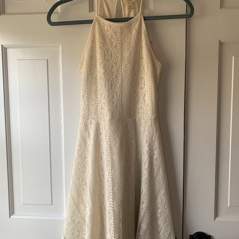 Cream Lace dress